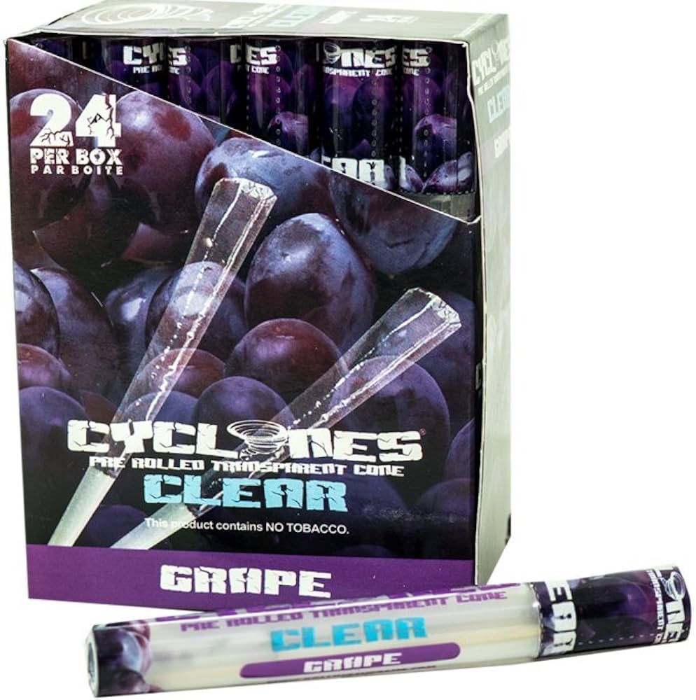 Cyclone Clear Grape Paper