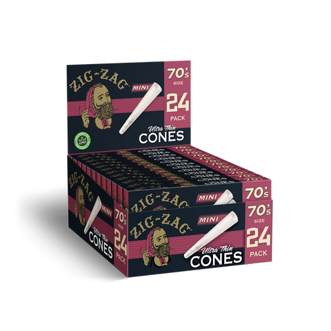 Zig Zag 70's Size Mini Ragular Cones