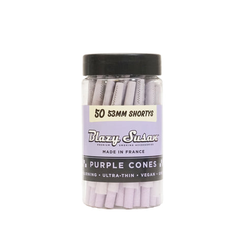 Blazy Susan Purple 53mm Shorty Cones